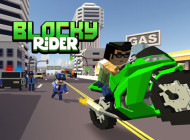 Play Blocky Rider